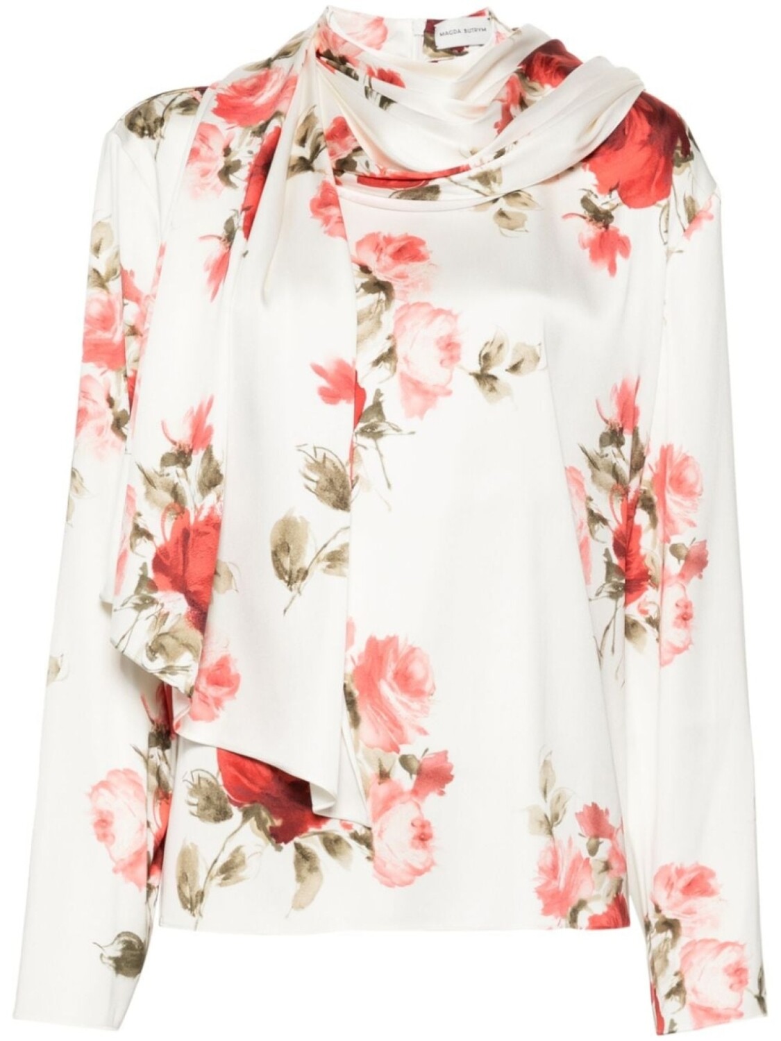 Magda Butrym цветочная блузка, белый
Magda Butrym цветочная блузка, белый