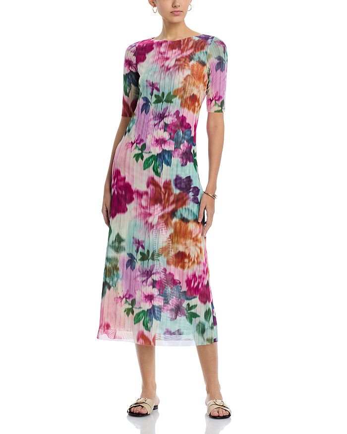 Сетчатое платье миди Johnny Was, мультиколор
Сетчатое платье миди Johnny Was, мультиколор