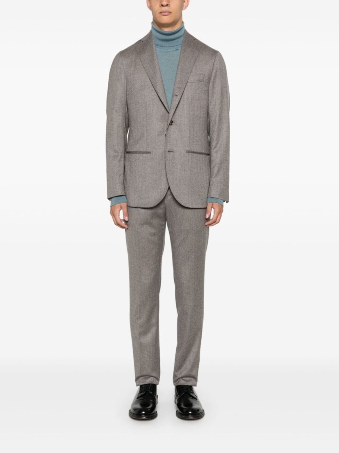 Barba костюм с узором «ёлочка», коричневый
Barba костюм с узором «ёлочка», коричневый