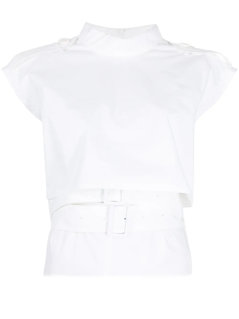 Многослойная футболка MM6 Maison Margiela, белый
Многослойная футболка MM6 Maison Margiela, белый