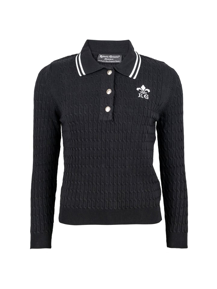 Вязаный свитер Одри Блэк Roberto Geissini
Вязаный свитер Одри Блэк Roberto Geissini