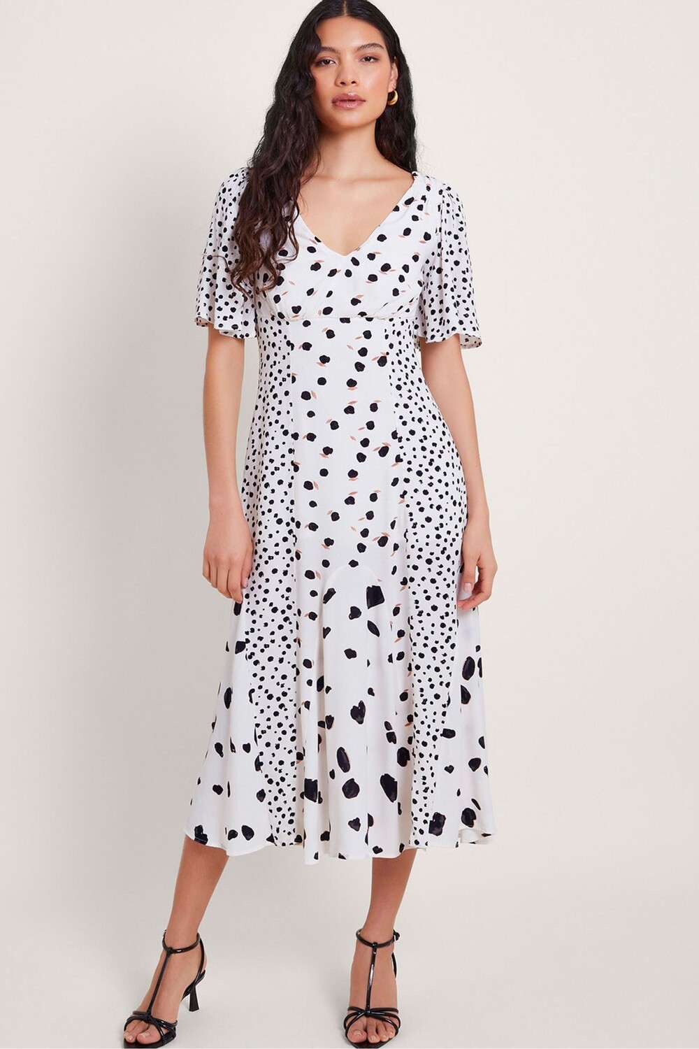 Платье Luce в горошек Monsoon, бежевый
Платье Luce в горошек Monsoon, бежевый