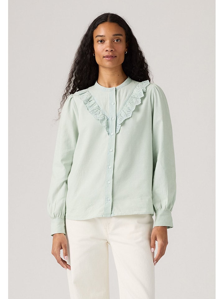 Levi's Светло-зеленая блузка
Levi's Светло-зеленая блузка