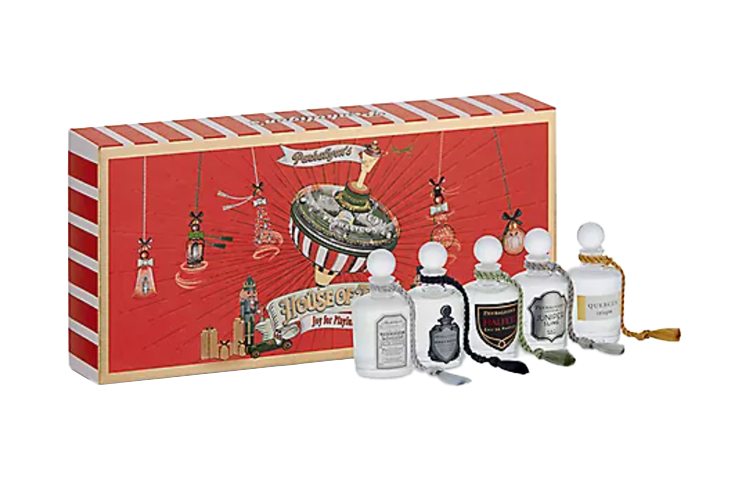 Набор миниатюрных ароматов Panhailigen Limited Mini Gentleman, пять флаконов по 5 мл каждый, EDP PENHALIGON'S
Набор миниатюрных ароматов Panhailigen Limited Mini Gentleman, пять флаконов по 5 мл каждый, EDP PENHALIGON'S