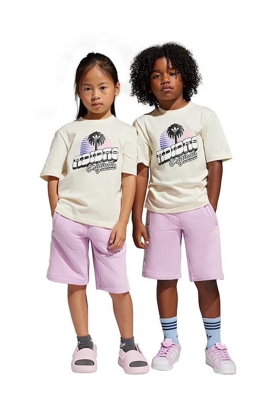 Детский хлопковый комплект Adidas Originals, фиолетовый
Детский хлопковый комплект Adidas Originals, фиолетовый