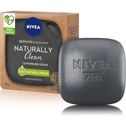 Nivea Очищающий скраб для лица Naturally Clean Face Bar 75 г
Nivea Очищающий скраб для лица Naturally Clean Face Bar 75 г