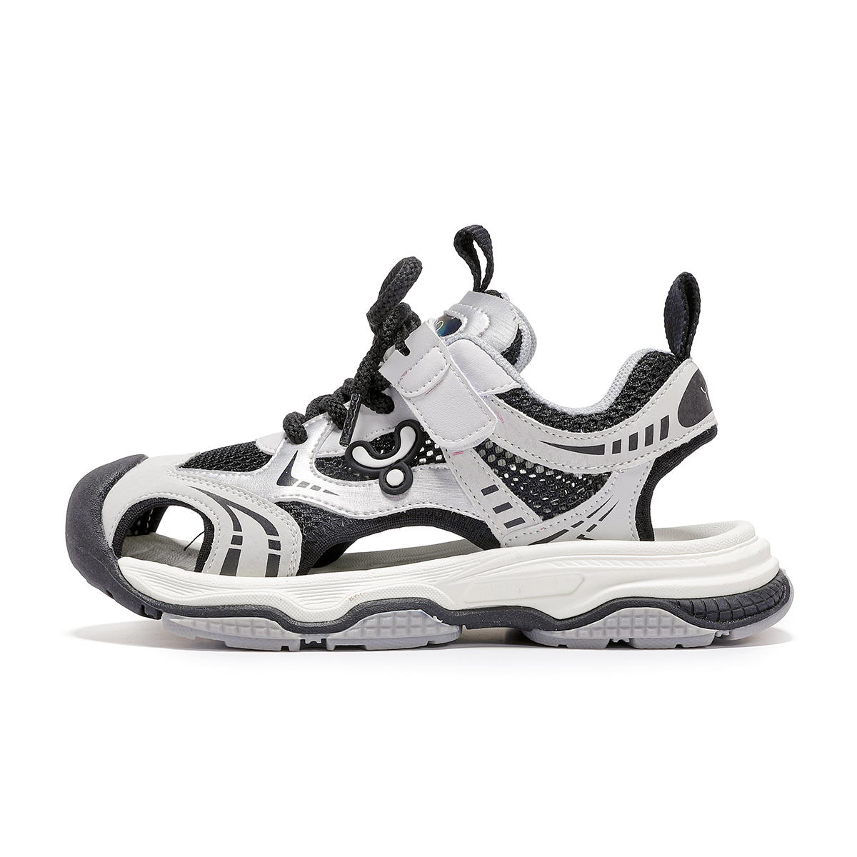 Нескользящие и дышащие низкие детские сандалии для подростков YeeHoO, серебряный
Нескользящие и дышащие низкие детские сандалии для подростков YeeHoO, серебряный