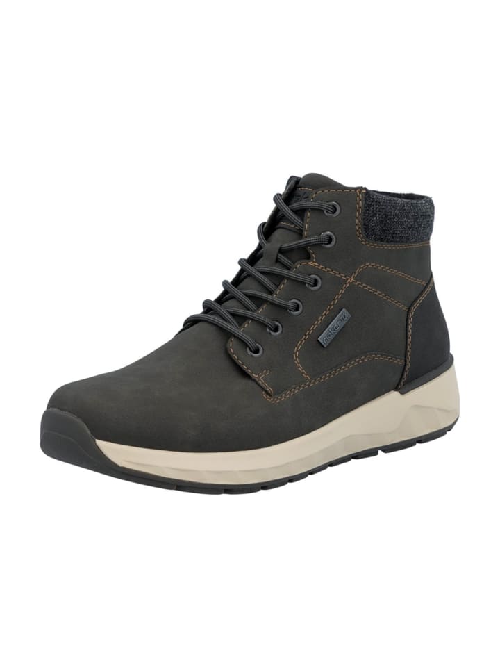 Rieker Серые ботинки на шнуровке
Rieker Серые ботинки на шнуровке