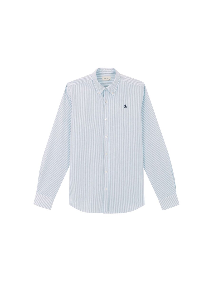 Рубашка на пуговицах Comfort fit Scalpers New Oxford, светло-синий
Рубашка на пуговицах Comfort fit Scalpers New Oxford, светло-синий