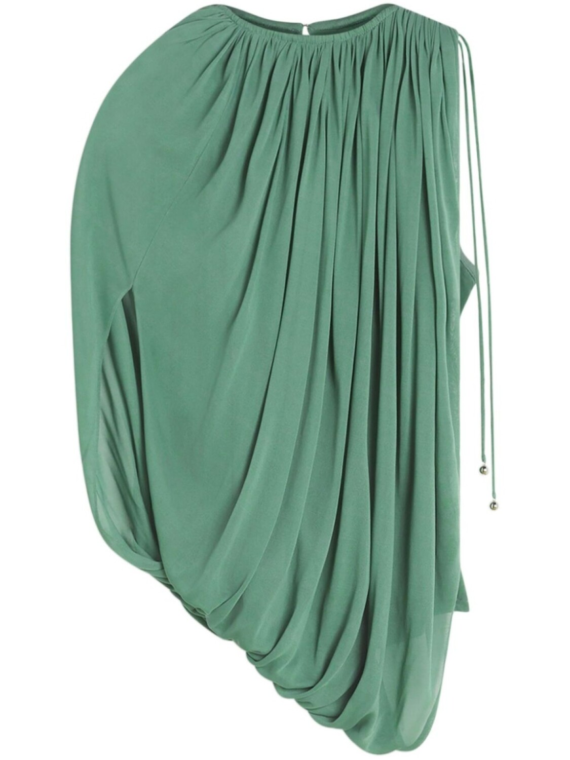 Топ из джерси с драпировкой от Lanvin, зеленый
Топ из джерси с драпировкой от Lanvin, зеленый