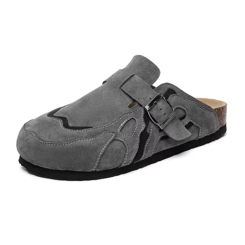 ZUOSAISI Антибактериальные тапочки с закрытым носком для мужчин, устойчивые к запахам, темно-серые, цвет Dark Gray
ZUOSAISI Антибактериальные тапочки с закрытым носком для мужчин, устойчивые к запахам, темно-серые, цвет Dark Gray