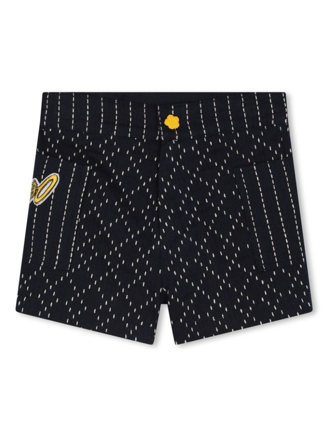 Kenzo Kids короткие шорты с логотипом, синий
Kenzo Kids короткие шорты с логотипом, синий