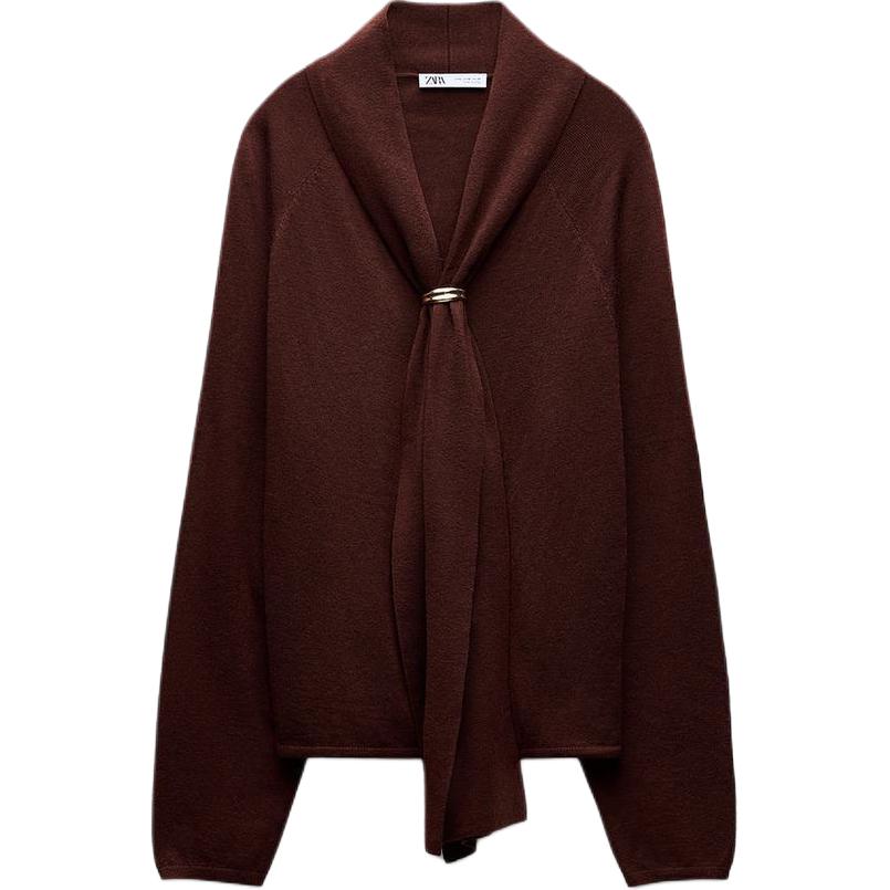ZARA Бордовый свитер для женщин
ZARA Бордовый свитер для женщин