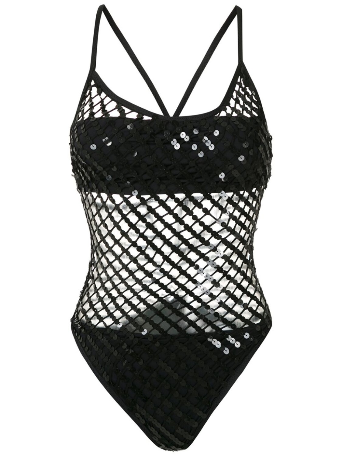 Купальник с пайетками Amir Slama, черный
Купальник с пайетками Amir Slama, черный