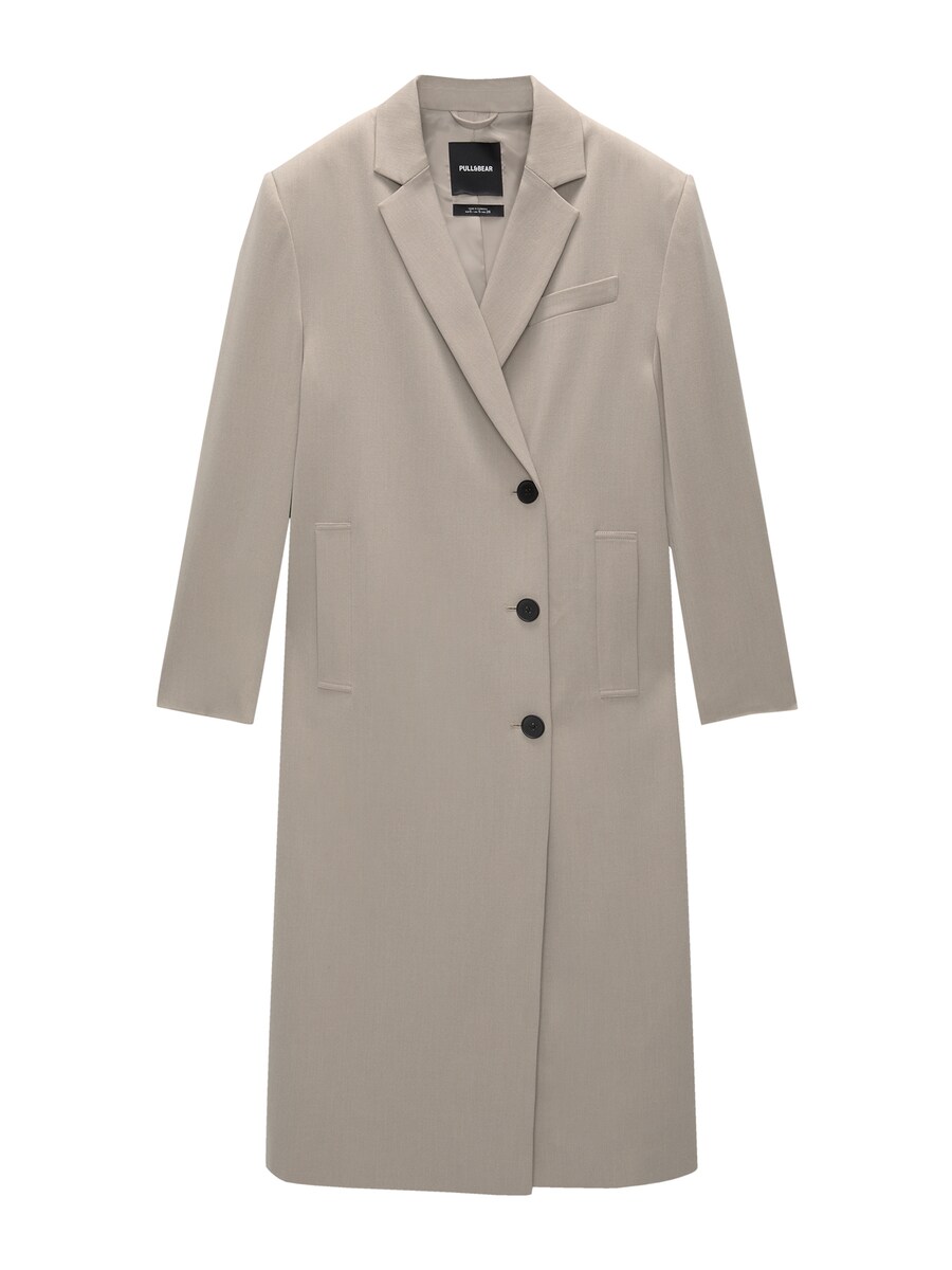 Межсезонное пальто Pull&Bear, экрю
Межсезонное пальто Pull&Bear, экрю