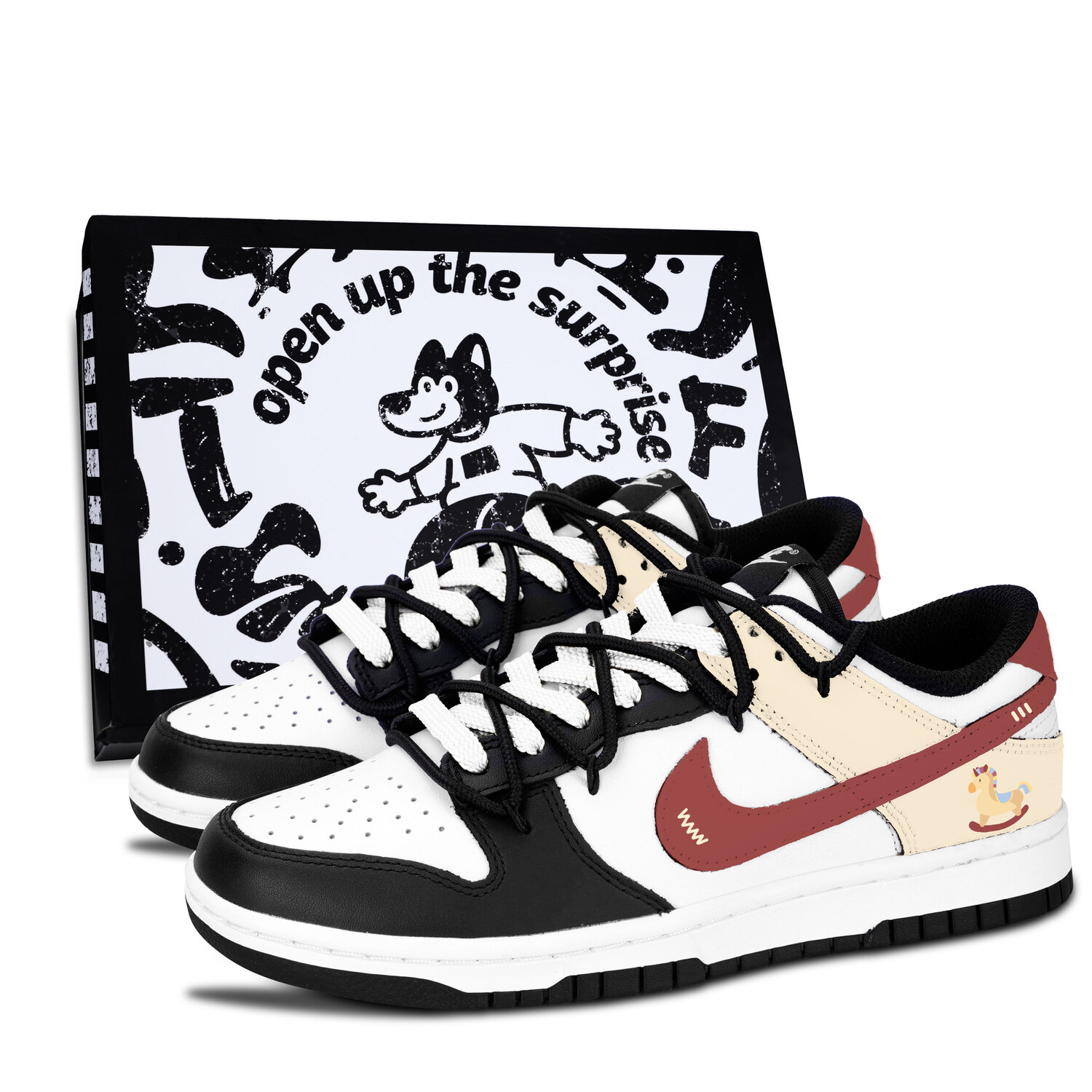 Nike Dunk Black White, теплые, мягкие и модные кожаные нескользящие износостойкие низкие кроссовки для скейтбординга Red
Nike Dunk Black White, теплые, мягкие и модные кожаные нескользящие износостойкие низкие кроссовки для скейтбординга Red