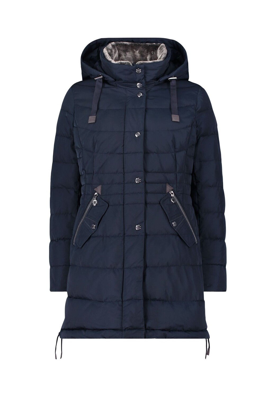 Стеганое пальто с воротником из искусственного меха GIL BRET, темно-синий
Стеганое пальто с воротником из искусственного меха GIL BRET, темно-синий