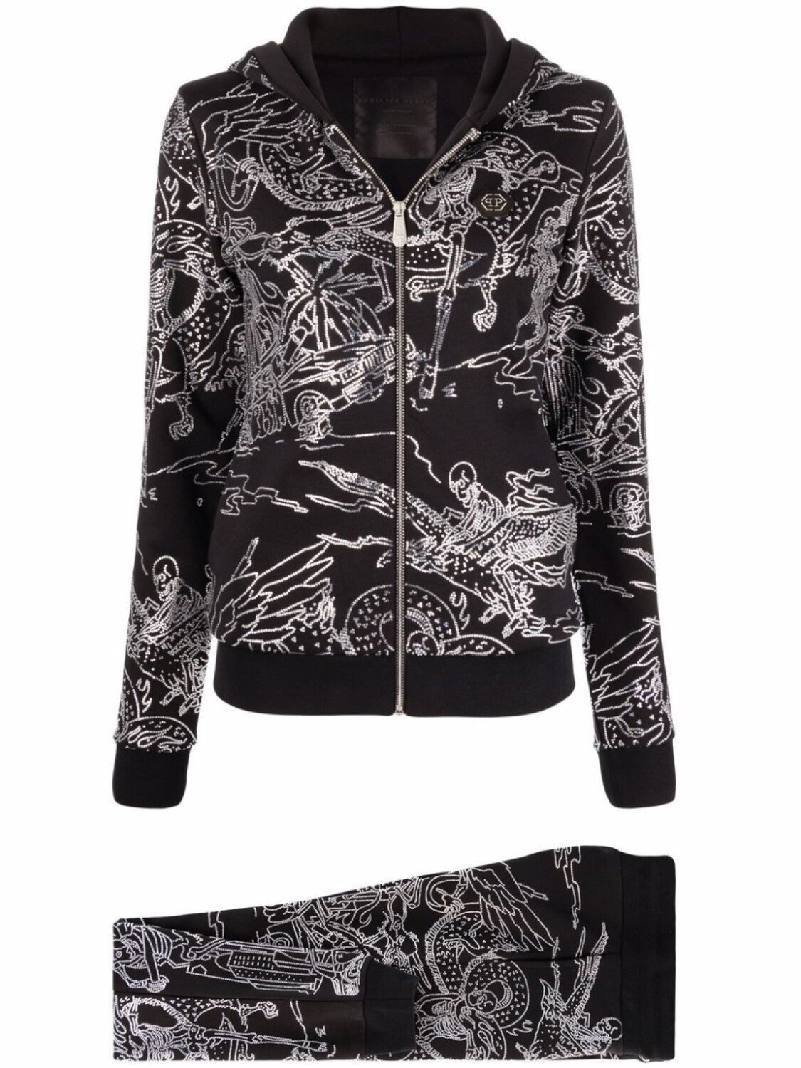 Philipp Plein спортивный костюм Stones Skeleton, черный
Philipp Plein спортивный костюм Stones Skeleton, черный