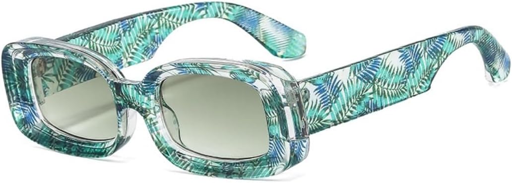 Солнцезащитные очки для мужчин и женщин - защита UV400 - маленькая оправа, линзы конфетных цветов, для занятий спортом на открытом воздухе и вождения DSVIGF, Green Flower
Солнцезащитные очки для мужчин и женщин - защита UV400 - маленькая оправа, линзы конфетных цветов, для занятий спортом на открытом воздухе и вождения DSVIGF, Green Flower