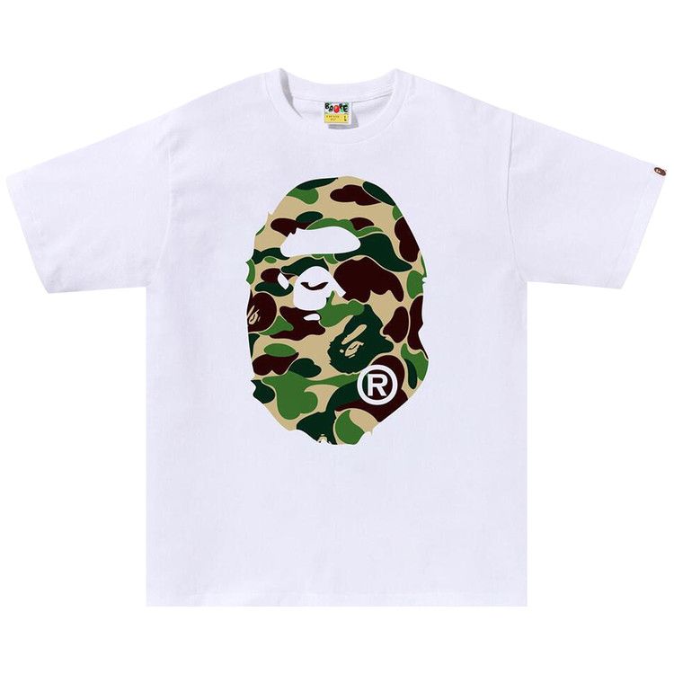 Футболка BAPE ABC Camo Big Ape Head Tee, White/Green
Футболка BAPE ABC Camo Big Ape Head Tee, White/Green