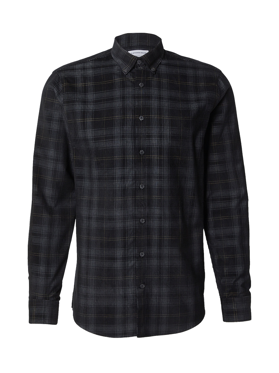 Рубашка на пуговицах классического кроя Lindbergh, черный
Рубашка на пуговицах классического кроя Lindbergh, черный