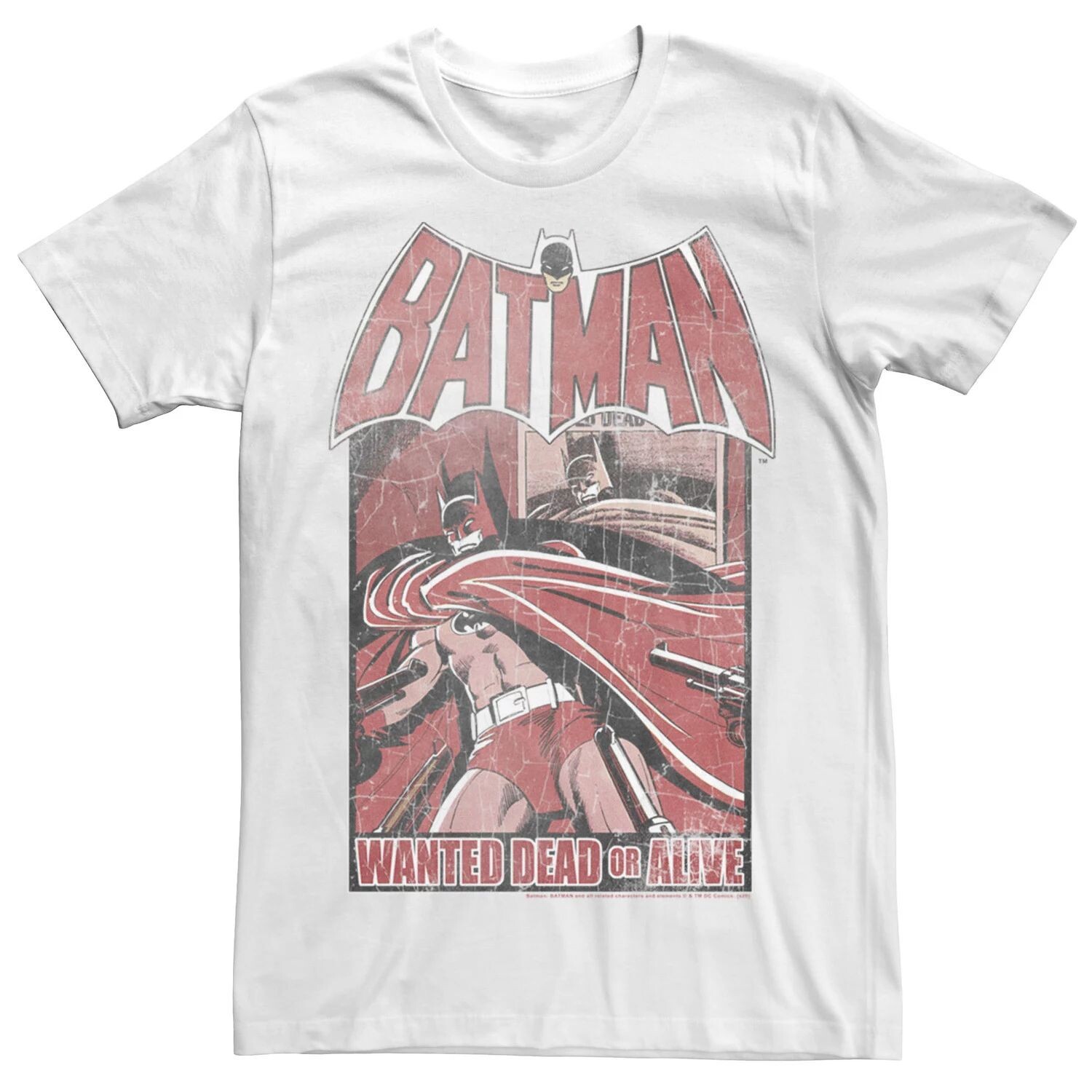 Мужская футболка красного оттенка с плакатом «Разыскивается Бэтмен» из комиксов DC Licensed Character, Красный, Мужская футболка красного оттенка с плакатом «Разыскивается Бэтмен» из комиксов DC Licensed Character
Мужская футболка красного оттенка с плакатом «Разыскивается Бэтмен» из комиксов DC Licensed Character, Красный, Мужская футболка красного оттенка с плакатом «Разыскивается Бэтмен» из комиксов DC Licensed Character