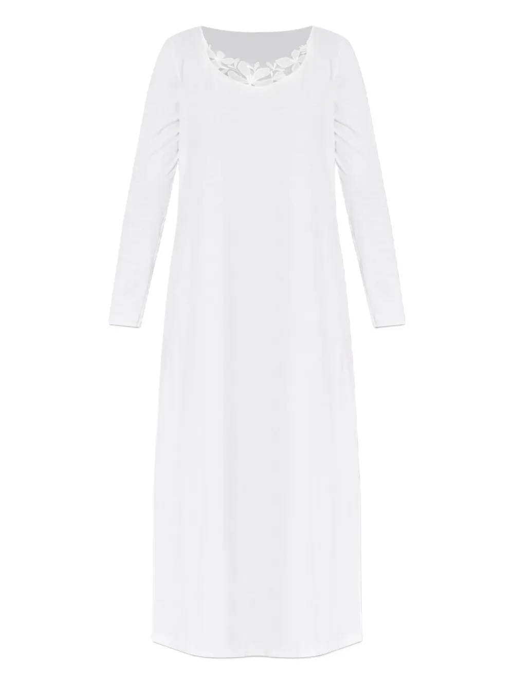 Ночная рубашка с длинными рукавами из цветочного кружева Hanro, белый
Ночная рубашка с длинными рукавами из цветочного кружева Hanro, белый