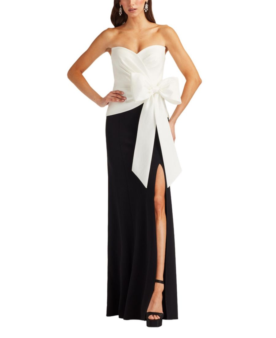 Женское платье Kinah с объемным бантом Tadashi Shoji, White/black
Женское платье Kinah с объемным бантом Tadashi Shoji, White/black