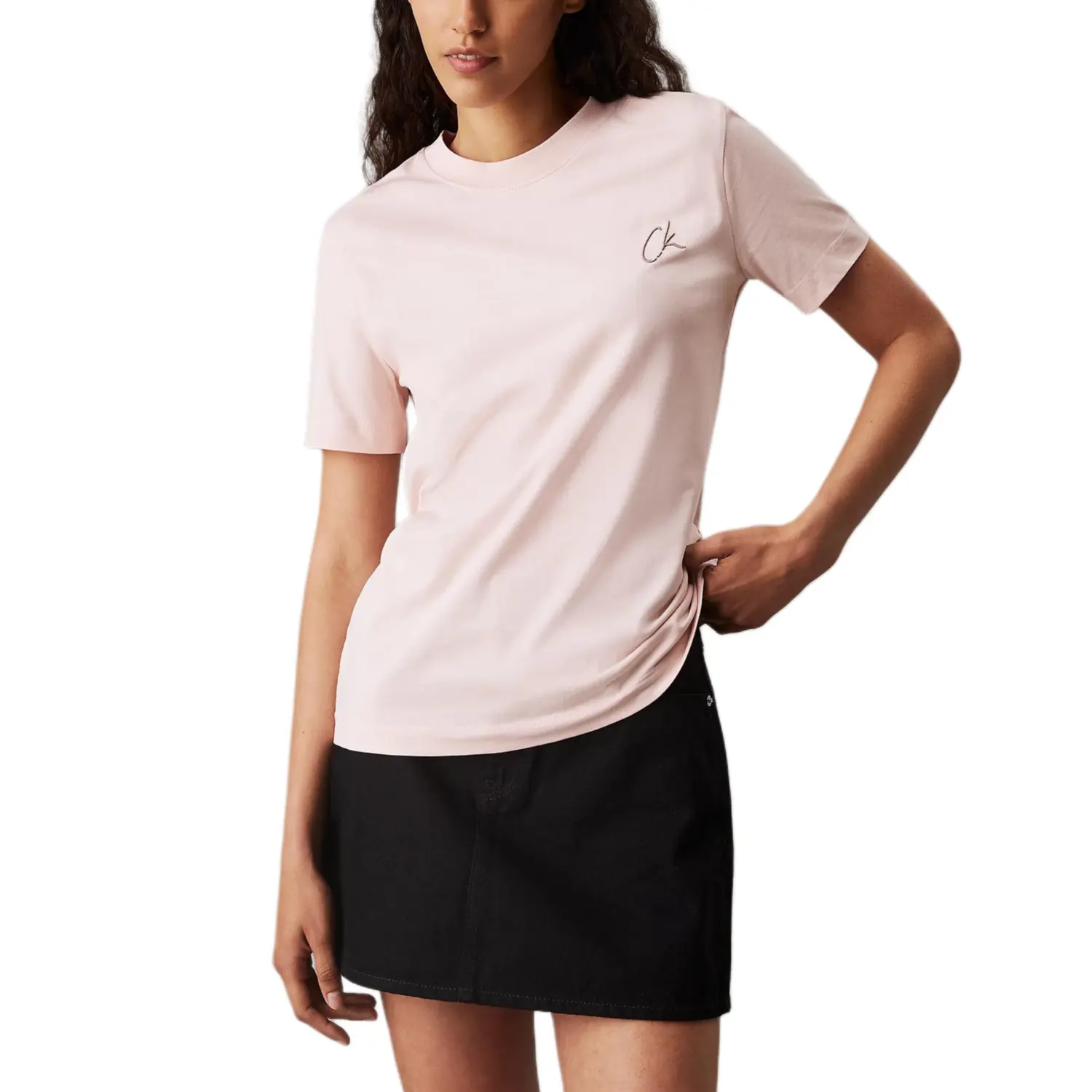Кальвин Кляйн обычная футболка женская розовая европейская версия
Кальвин Кляйн обычная футболка женская розовая европейская версия