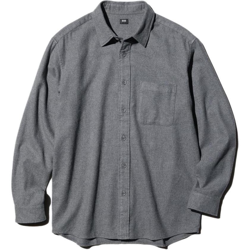 Рубашка Unisex Sky Gray UNIQLO, серый
Рубашка Unisex Sky Gray UNIQLO, серый