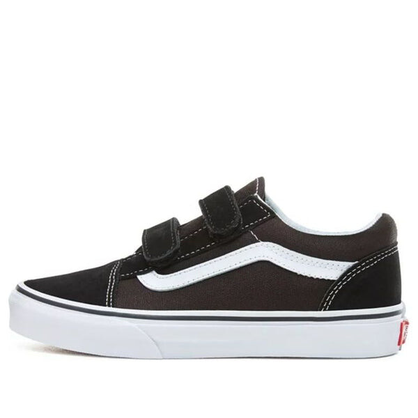 Кроссовки kid's old skool v black/white Vans, черный
Кроссовки kid's old skool v black/white Vans, черный