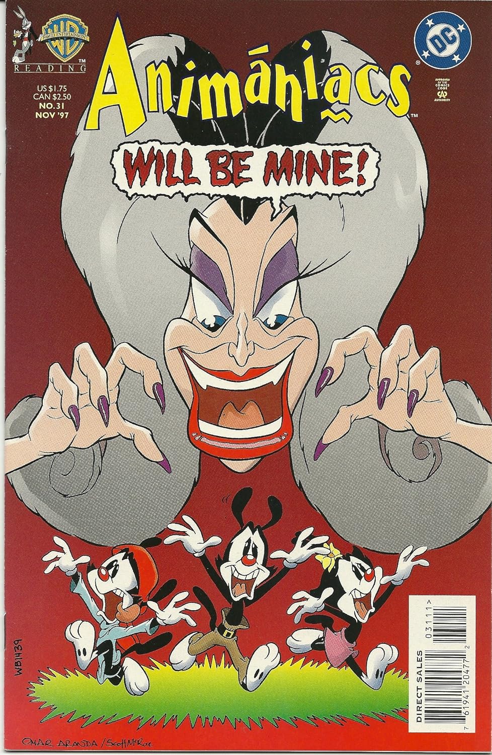 Animaniacs (1995 series) #31 (DC Comics)
Animaniacs (1995 series) #31 (DC Comics)