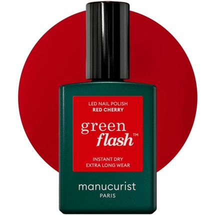 Зеленый светодиодный гель-лак для ногтей с эффектом вспышки, веганский, 12-Free, на растительной основе Manucurist
Зеленый светодиодный гель-лак для ногтей с эффектом вспышки, веганский, 12-Free, на растительной основе Manucurist