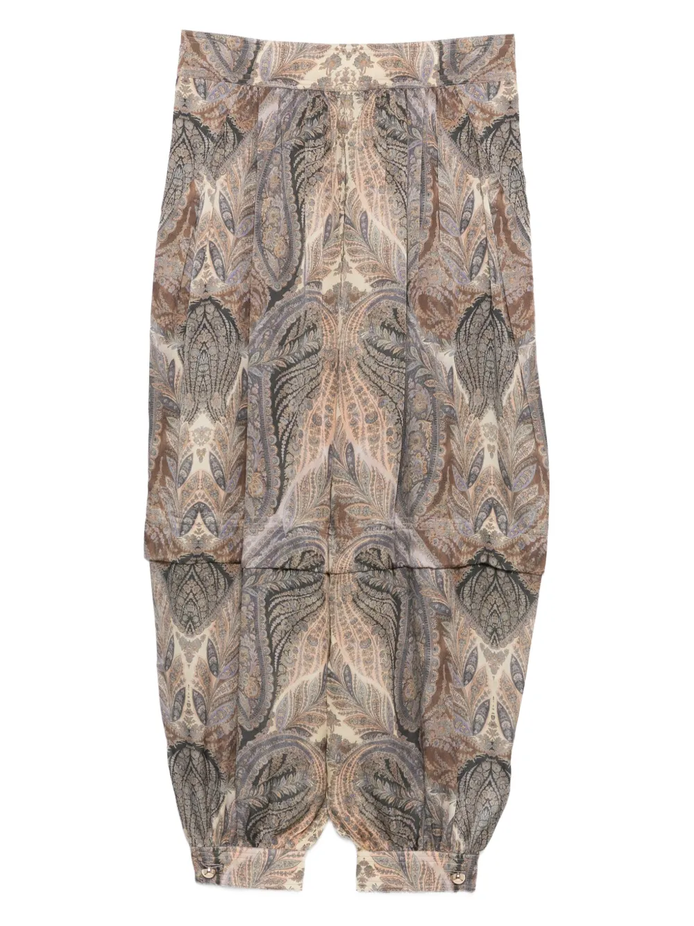 Брюки с принтом пейсли и складками Zimmermann, нейтральный
Брюки с принтом пейсли и складками Zimmermann, нейтральный