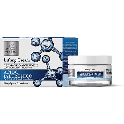 Крем для лица против морщин с гиалуроновой кислотой и органическими ингредиентами 50 мл, Lady Venezia
Крем для лица против морщин с гиалуроновой кислотой и органическими ингредиентами 50 мл, Lady Venezia