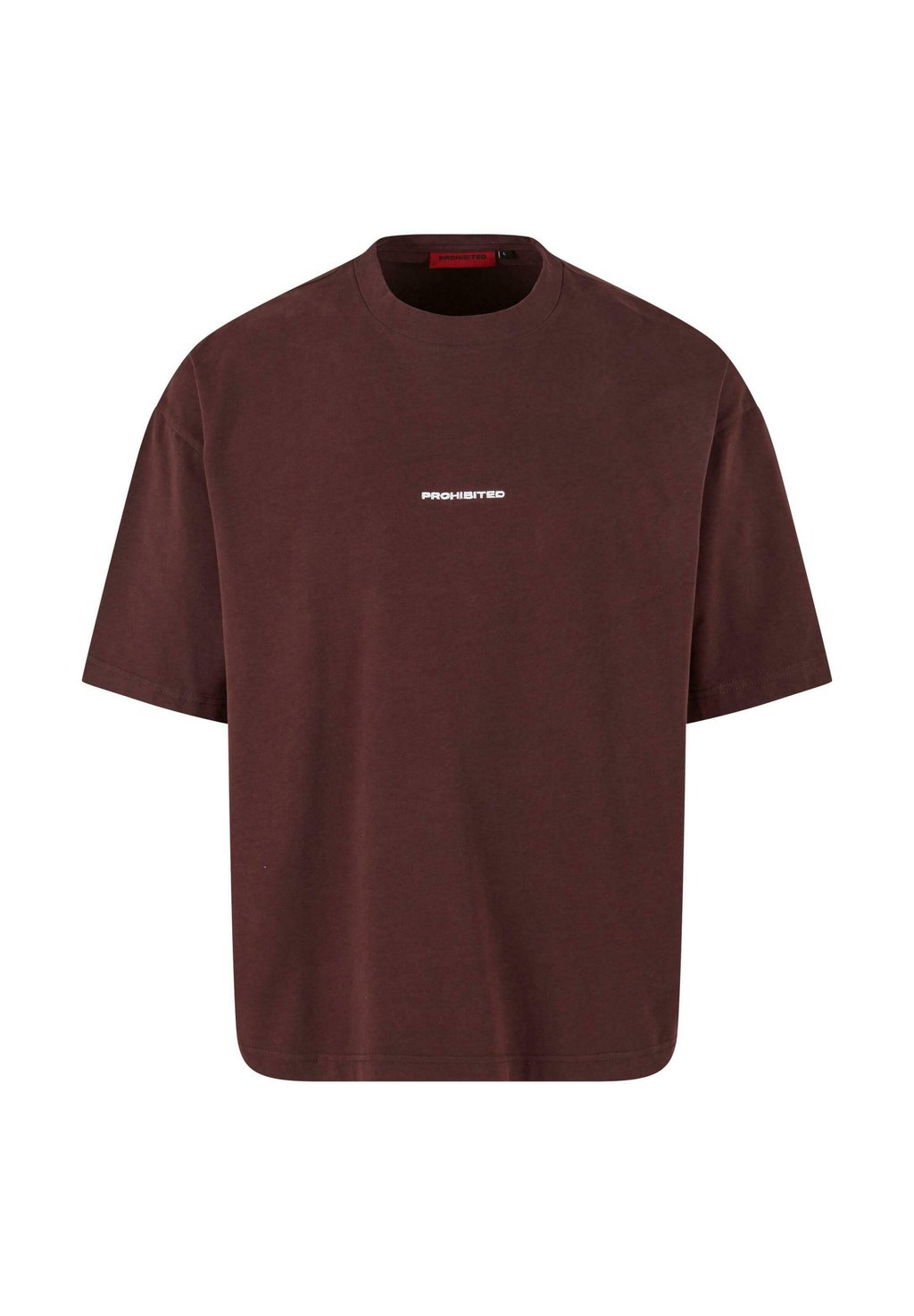 Футболка с принтом PROHIBITED, коричневый
Футболка с принтом PROHIBITED, коричневый