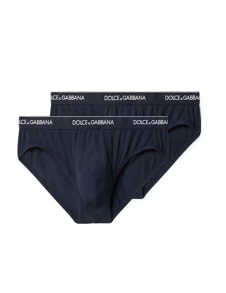 Трусики из эластичного хлопка Dolce & Gabbana, Синий темно-синий
Трусики из эластичного хлопка Dolce & Gabbana, Синий темно-синий