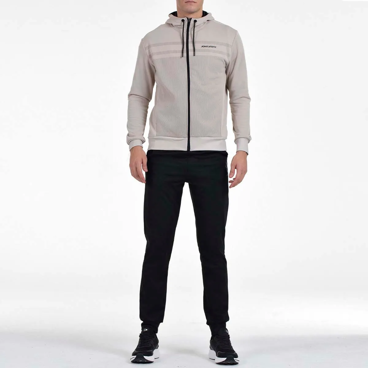 Мужской тренировочный костюм из полиэстера Chao M John Smith, светло-серый
Мужской тренировочный костюм из полиэстера Chao M John Smith, светло-серый