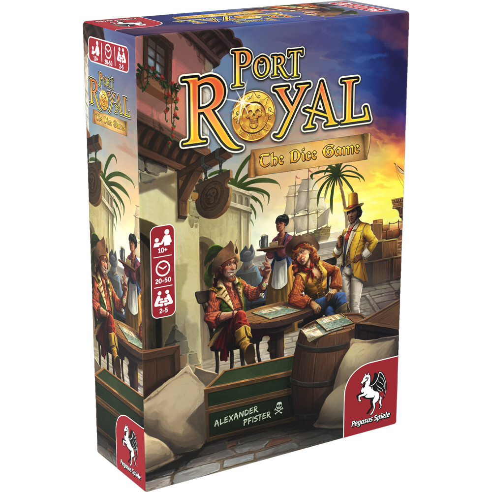 Настольная игра Pegasus Spiele Port Royal: The Dice Game
Настольная игра Pegasus Spiele Port Royal: The Dice Game