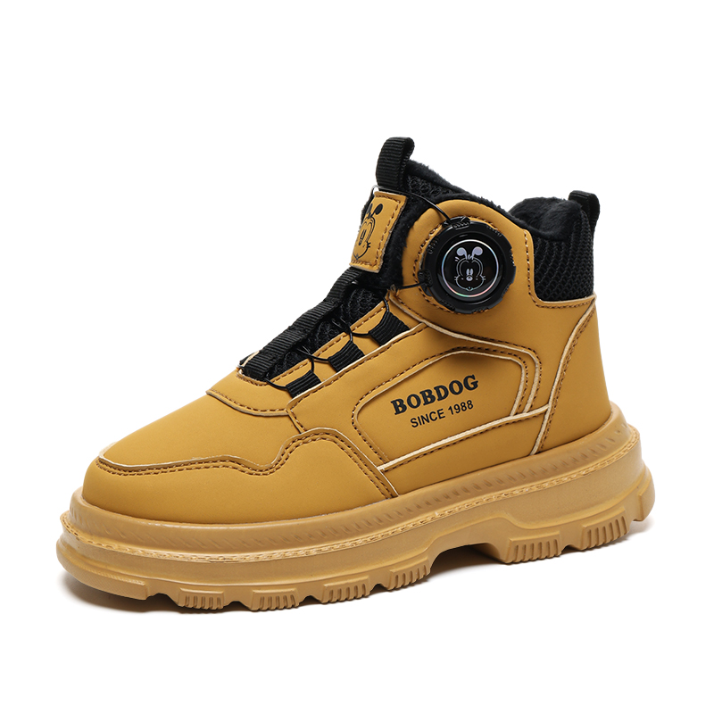 Противоскользящие и износостойкие теплые детские ботинки BOBDOG, хаки
Противоскользящие и износостойкие теплые детские ботинки BOBDOG, хаки