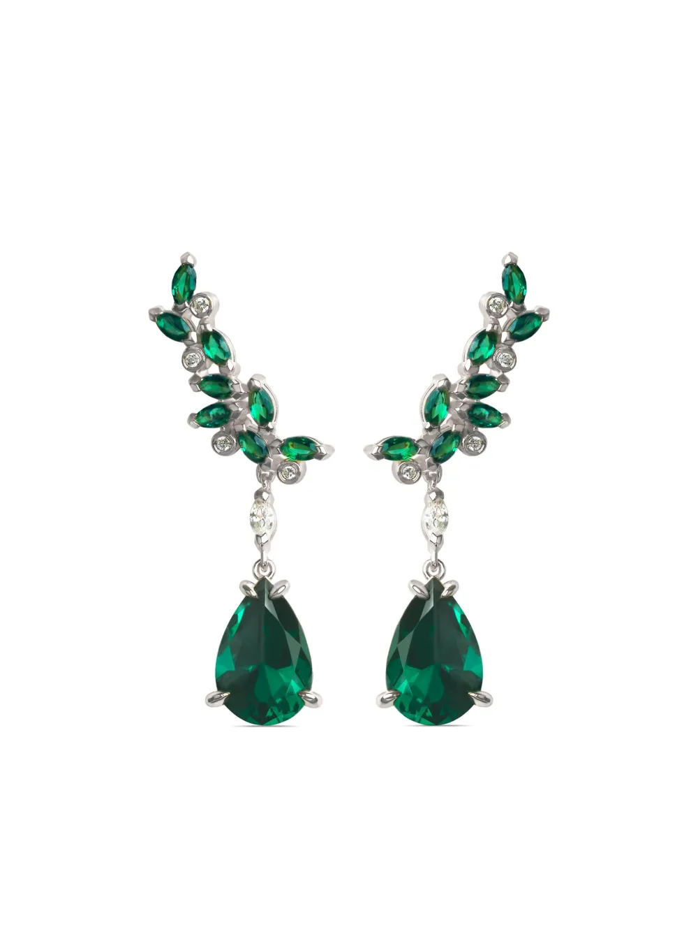 Серьги Veto Raindrop из белого золота с изумрудами Lark & Berry, зеленый
Серьги Veto Raindrop из белого золота с изумрудами Lark & Berry, зеленый