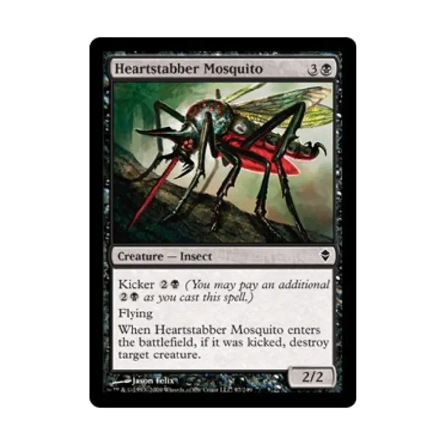 CCG Комар-сердцеубийца (клавиша C), MTG - Zendikar
CCG Комар-сердцеубийца (клавиша C), MTG - Zendikar