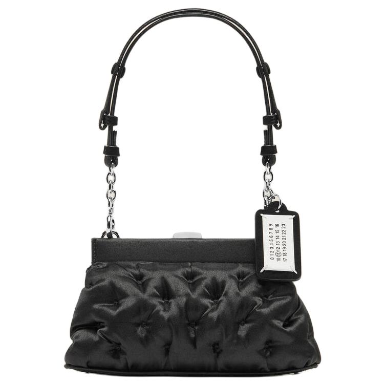 Maison Margiela Глянцевая атласная маленькая женская сумочка через плечо черная
Maison Margiela Глянцевая атласная маленькая женская сумочка через плечо черная