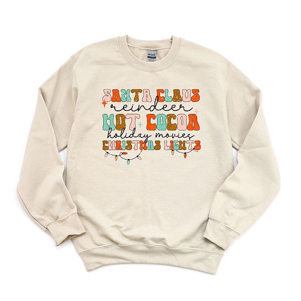 Свитер с новогодними огоньками Santa Cocoa Simply Sage Market
Свитер с новогодними огоньками Santa Cocoa Simply Sage Market