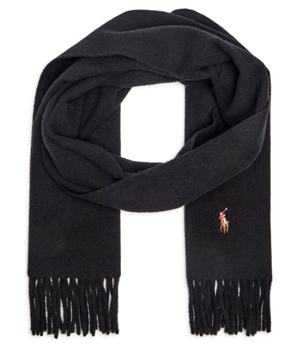 Шарф шерстяной Polo Ralph Lauren, черный
Шарф шерстяной Polo Ralph Lauren, черный