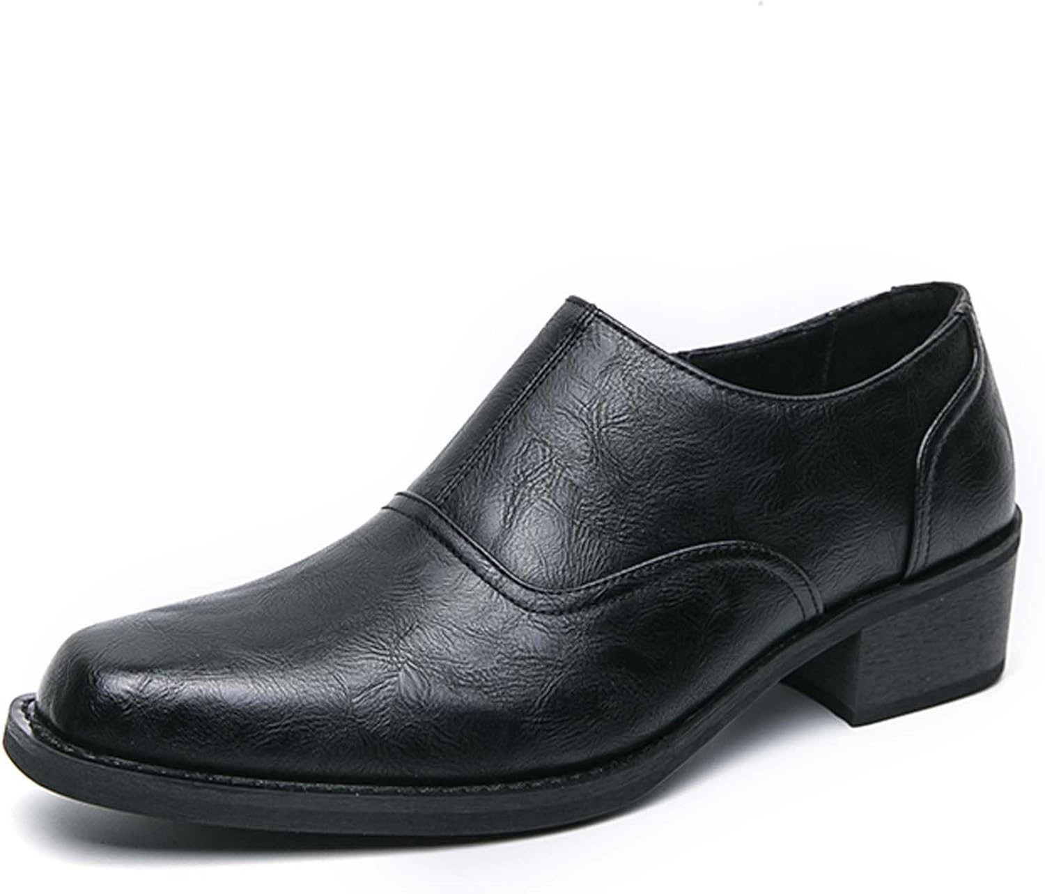 Мужские модные классические деловые туфли с квадратным носком, повседневные деловые туфли на молнии, кожаные туфли для джентльменов, формальные оксфорды, туфли для банкетов Vtiao, черный
Мужские модные классические деловые туфли с квадратным носком, повседневные деловые туфли на молнии, кожаные туфли для джентльменов, формальные оксфорды, туфли для банкетов Vtiao, черный