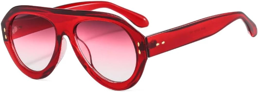 Популярные модные солнцезащитные очки для женщин, защита от УФ-излучения UV400, ретро, с заклепками, градиентные, трендовые, мужские круглые UATXTAU, Red Purple Pink
Популярные модные солнцезащитные очки для женщин, защита от УФ-излучения UV400, ретро, с заклепками, градиентные, трендовые, мужские круглые UATXTAU, Red Purple Pink