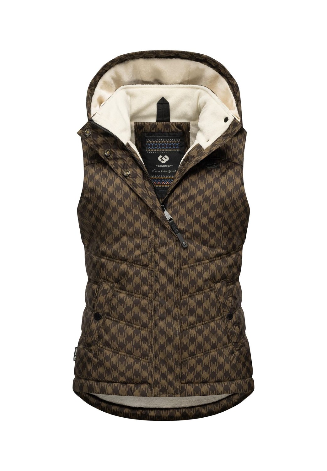 Стеганый жилет Hesty Принт Ragwear, коричневый
Стеганый жилет Hesty Принт Ragwear, коричневый