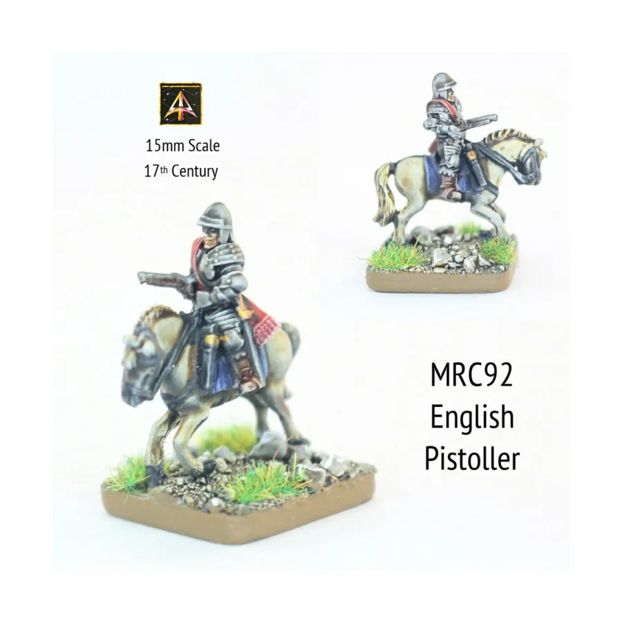Английский Пистолер Стрельба, Altuos Historical Miniatures - The 17th Century (15mm)
Английский Пистолер Стрельба, Altuos Historical Miniatures - The 17th Century (15mm)