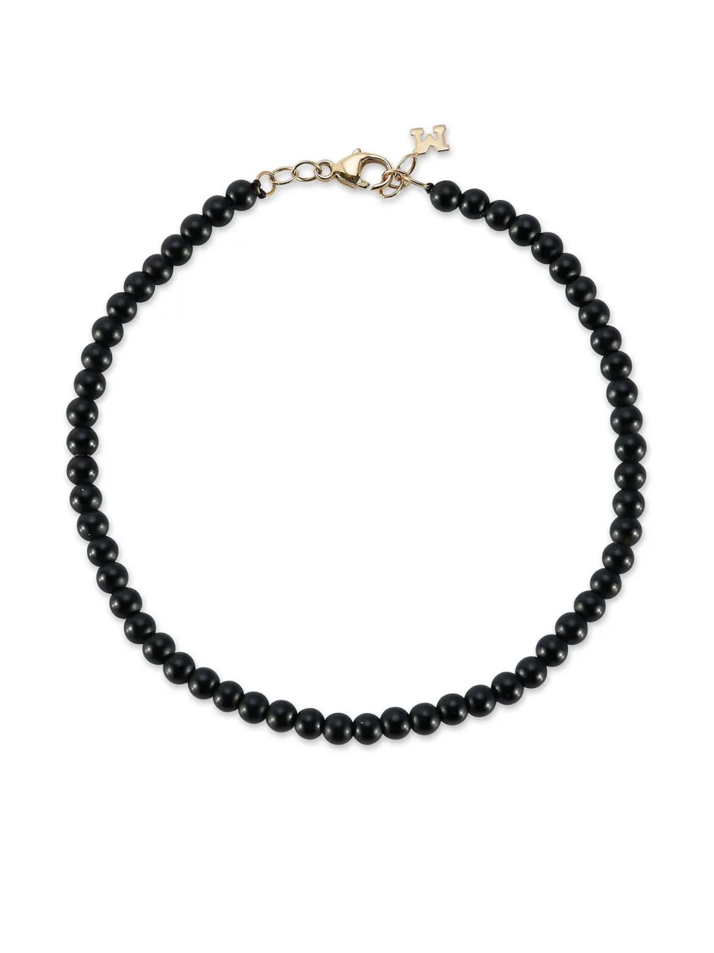 Браслет из желтого золота с ониксом Mateo, черный
Браслет из желтого золота с ониксом Mateo, черный